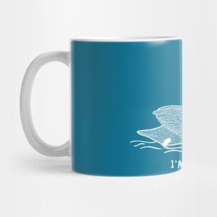 Swan - I'm Alive! - meaningful water bird design Mug